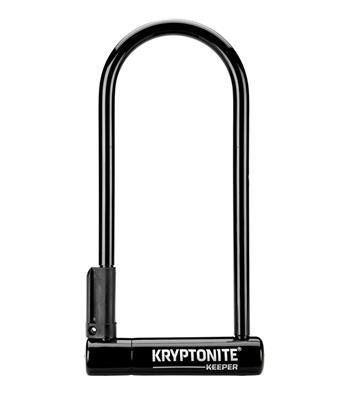 Zapięcie Motocyklowe KRYPTONITE Keeper 12 LS – U-Lock z Uchwytem, 102 mm x 254 mm – Uniwersalny