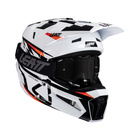 Kask motocyklowy LEATT Kit Moto 3.5 V25 White z goglami