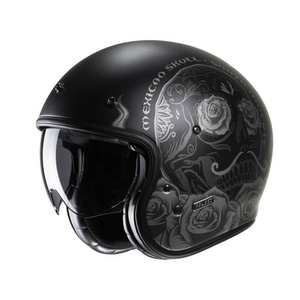 Kask motocyklowy otwarty HJC V31 Desto czarny/szary