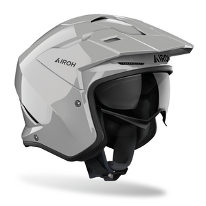 Kask motocyklowy AIROH Kombakt  szary