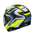 Kask motocyklowy integralny HJC F71 Fes żółty/niebieski
