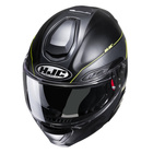 Kask motocyklowy szczękowy HJC RPHA 91 Combust czarny/żółty