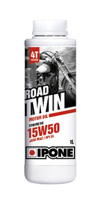 Ipone Road Twin 15W50 – Semisyntetyczny Olej Silnikowy, 1L