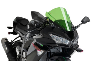 Boczne spoilery dociskowe do Kawasaki ZX-6R 18-23 Czerwony (R)