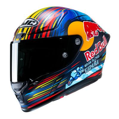 Kask motocyklowy integralny sportowy HJC RPHA 1 czerwony Bull Jerez Gp