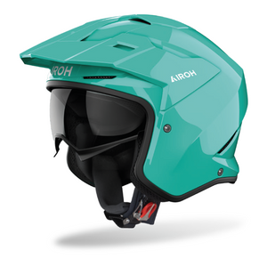 Kask motocyklowy AIROH Kombakt Aquamarine