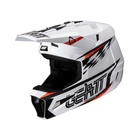 Kask motocyklowy LEATT Kit Moto 3.5 V25 White z goglami