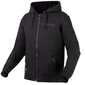 Bluza motocyklowa z kapturem Rebelhorn HOODIE KEVLAR czarny