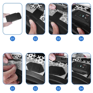 Interkom motocyklowy uniwersalny EJEAS v6 Pro Typ-C