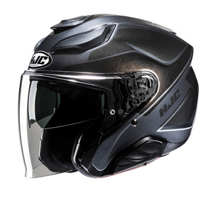 Kask motocyklowy otwarty HJC F31 Ludi czarny