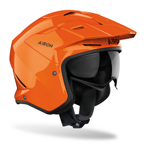 Kask motocyklowy AIROH Kombakt pomarańczowy