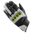 Rękawice motocyklowe miejskie/turystyczne Rebelhorn PATROL krótkie czarny-szary