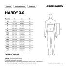 Kurtka motocyklowa TEKSTYLNA REBELHORN HARDY 3.0