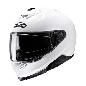 Kask motocyklowy integralny HJC I71 matowy perłowy biały