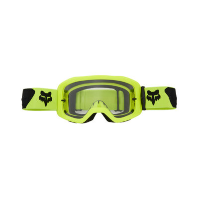 Gogle motocyklowe cross offroad mtb FOX Main Core Goggle Fluorescent żółty