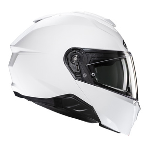 Kask motocyklowy szczękowy HJC I91 perłowy biały