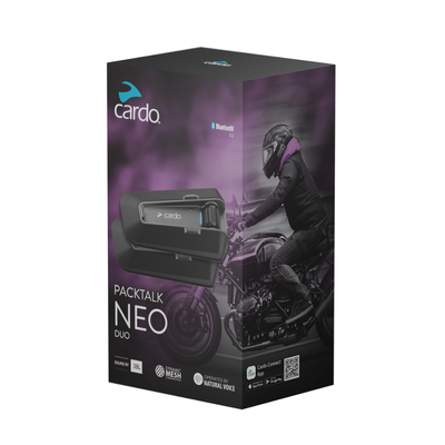 Interkom motocyklowy CARDO Packtalk Neo Duo