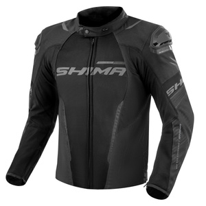 Kurtka motocyklowa tekstylna miejska/sportowa Shima SOLID 2.0 VENT czarny