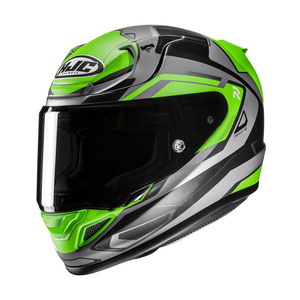 Kask motocyklowy integralny HJC RPHA 12 Brels zielony/szary