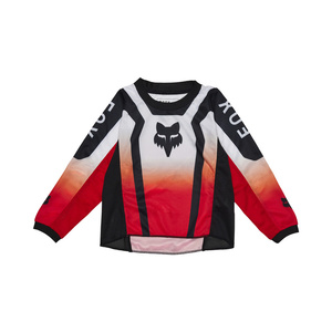 Bluza motocyklowa dziecięca FOX Kids 180 Lean Fluorescent Red