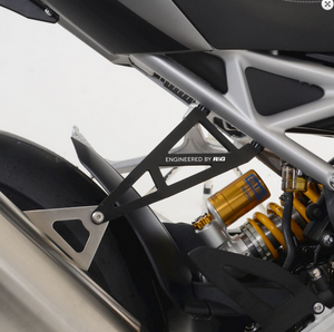 Mocowanie motocyklowe wydechu RG Racing Triumph Speed Triple 1200 RS 21- srebrne