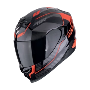 Kask motocyklowy SCORPION EXO-520 Evo Air Lena czarny, czerwony
