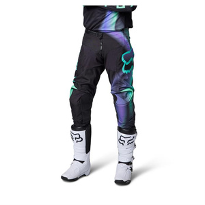 spodnie motocyklowe cross offroad FOX 180 Toxsyk czarny