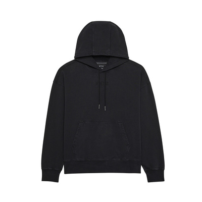 Bluza z kapturem FOX Wordmark Oversized Fleece Po Black