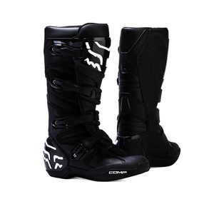 Dziecięce buty motocyklowe cross offroad mtb FOX Comp czarny Junior