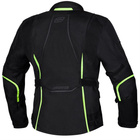 Damska kurtka motocyklowa OZONE SAHARA czarna żółty fluo