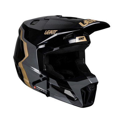 Kask Z Goglami Leatt Junior Kit Moto 3.5 V25 Black