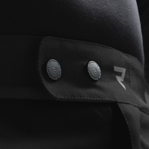 Spodnie tekstylne motocyklowe turystyczne Rebelhorn CUBBY V czarny