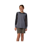 Koszulka rowerowa z długim rękawem dziecięca FOX Junior Defend Graphite