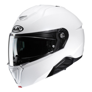 Kask motocyklowy szczękowy HJC I91 perłowy biały