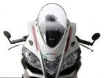 Szyba motocyklowa MRA APRILIA RSV 4 RR/RF, RK /RR /RF, 2015-, forma R, bezbarwna