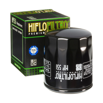 Filtr oleju Hiflofiltro HF551: Moto Guzzi