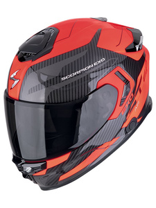 Kask motocyklowy SCORPION EXO-GT SP Air Flex czarny/czerwony