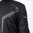 Kurtka motocyklowa tekstylna miejska OZONE FLOW czarna