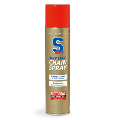 Smar do łańcucha w sprayu S100 Dry Lube Chain Spray 400ml