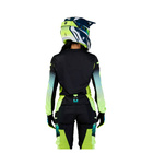 Damska bluza koszulka motocyklowa rowerowa cross mtb FOX 180 Flora czarny/żółty