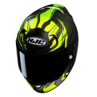 Kask motocyklowy integralny HJC RPHA 12 Lawin żółty/czarny