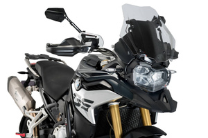 Deflektory kierownicy do BMW F750GS / F800GS / F850GS / F900R / F900XR Lekko przyciemniany