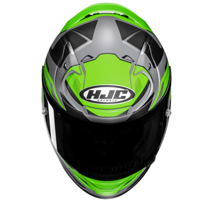 Kask motocyklowy integralny HJC RPHA 12 Brels zielony/szary