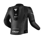 Kurtka motocyklowa skórzana sportowa Shima STR 2.0 czarny
