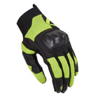 Rękawice motocyklowe miejskie Rebelhorn GAP III czarny-żółty fluo