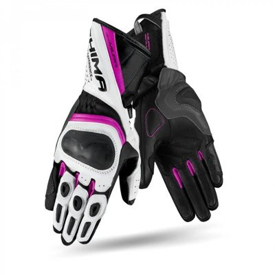 Damskie rękawice motocyklowe miejskie/sportowe Shima MIURA GLOVES różowy