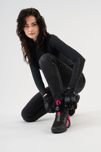 Damskie buty motocyklowe krótkie/miejskie/turystyczne Shima EDGE VENT różowy