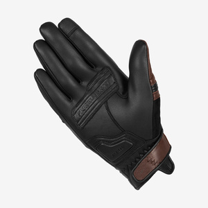 Rękawice motocyklowe miejskie Rebelhorn THUG II brązowy