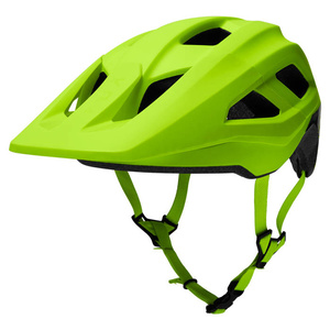 Kask rowerowy mtb cross offroad FOX Mainframe Flo żółty