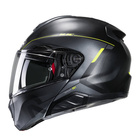 Kask motocyklowy szczękowy HJC RPHA 91 Combust czarny/żółty